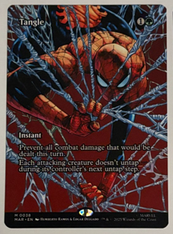 Tangle (MAR 038) MTG Spider-Man Marvel Universe - NM - Mythic - Image 2
