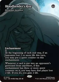 Bloodchief Ascension Borderles Avatar: The Last Airbender NM MTG - Image 1