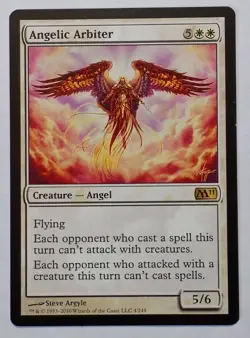 MTG - Angelic Arbiter - Core Set 2011 4/249 - Regular Rare - Image 1