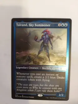 Talrand, Sky Summoner (Foil Etched) Double Masters 2022 Foil - Image 1