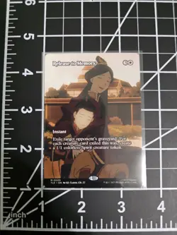 Release to Memory 0005 TLE Borderless MTG Avatar: The Last Airbender NM/M - Image 1