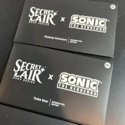 Magic the Gathering Secret Lair x Sonic The Hedgehog Sealed Foil Bundle SEALED - Image 3