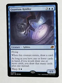 Magic the Gathering Quantum Riddler Edge of Eternities Regular Near Mint MTG - Image 2
