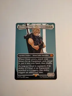 Cloud, Midgar Mercenary (Borderless) Final Fantasy Regular - Image 1