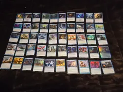 MTG INSTANT CARDS- Lot of 100(ALL BLUE NO DOUBLES) - Image 2