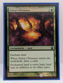 Nylea's Presence Theros Foil Common NM MTG - Image 1