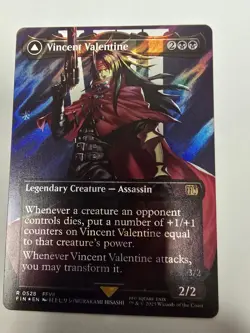 Vincent Valentine (Borderless) (Surge Foil) R FINAL FANTASY 528 NM - Image 1