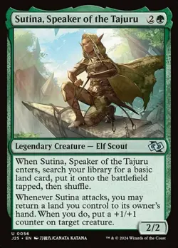 Sutina, Speaker of the Tajuru - Foundations Jumpstart - Near Mint - Image 1