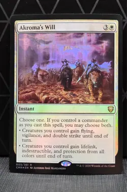Akroma's Will (FOIL) - Commander Legends (CMR) MTG - 003 NM - Image 1