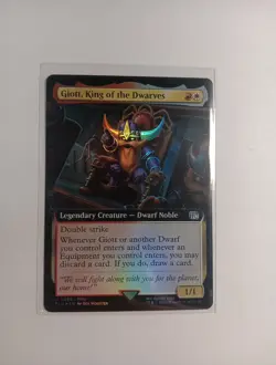 Giott, King of the Dwarves (Extended Art) Final Fantasy Foil - Image 1