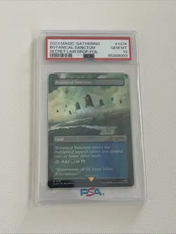 PSA 10 Gem Mint - BOTANICAL SANCTUM - FOIL BORDERLESS - MTG Magic the Gathering - Image 1