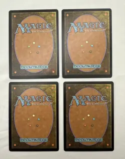 Ponder x4 MTG Core Set 2010 M10 4x Magic Good Moderate Play MP - Image 2