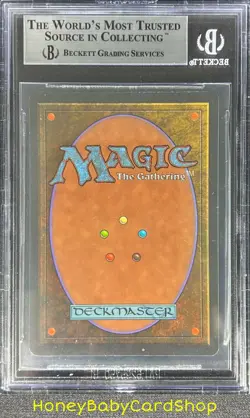 MTG 3rd Edition Revised 1994 Mana Short BGS 9.0Q++ (Quad++) Mint Old School - Image 2