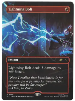 Lightning Bolt (2289) Secret Lair Drop SLD Avatar MTG Regular - Image 1