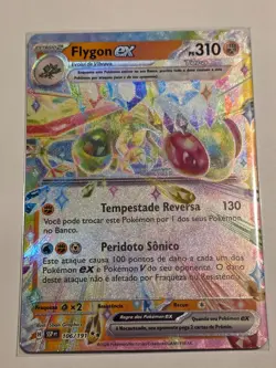 Flygon ex (SSP 106)●PORTUGUESE●Pokemon●Surging Sparks●DOUBLE RARE●NM●A320 - Image 1
