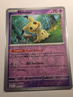 Mimikyu (PAL 097)●FRENCH●REVERSE HOLO●RARE●POKEMON●Paldea Evolved●2023●NM●C185 - Image 1