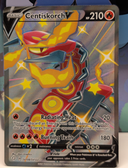 Centiskorch V Shining Fates: Shiny Vault - Pokemon TCG SV108/SV122 - NM - Image 1