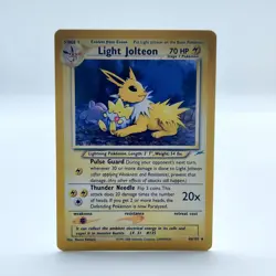 Pokemon TCG Karte - Neo Destiny Light Jolteon 48/105 WOTC Near Mint Englisch - Image 1