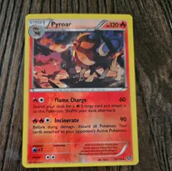 Pyroar (Reverse Holo) - Steam Siege 23/114 Rare Pokemon Card Near Mint - Image 1