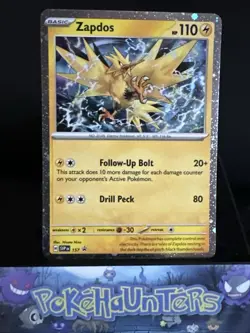 Pokemon Card Zapdos SVP 157 Black Star Promo Holo Rare NM - Image 1