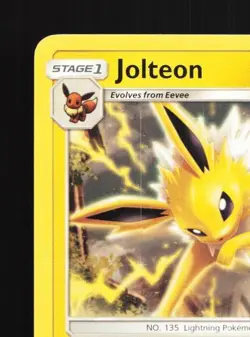 Jolteon 23/68 LP Hidden Fates English Pokemon Card TCG - Image 4