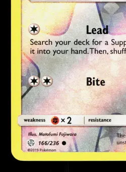 Eevee 166/236 Cosmic Eclipse LP Reverse Holo Pokemon Card TCG - Image 4
