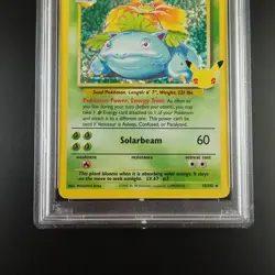 PSA 10 Venusaur 15/102 Pokemon Celebrations Classic Collection Holo Graded Card - Image 3
