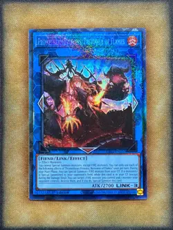 Yugioh Promethean Princess, Bestower of Flames RA03-EN050 Collector Rare 1st NM - Image 1
