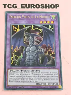 DOOM VIRUS DRAGON ● YUGIOH ● LCKC ● SPANISH ● ULTRA RARE ● 2018 ● NM ● #2723 - Image 1
