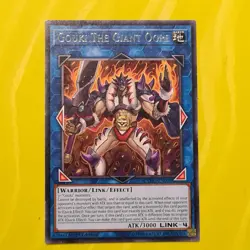 GOUKI THE GIANT OGRE | YUGIOH | RARE | 1st Edition | NM #53 - Image 1