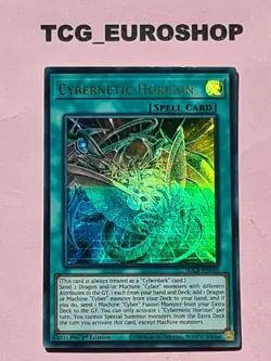 CYBERNETIC HORIZON●YUGIOH●SDCS●ULTRA RARE●2021●ENGLISH●1st ED●NM #104 - Image 1