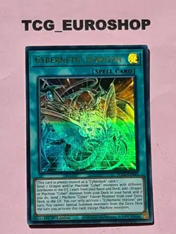 CYBERNETIC HORIZON●YUGIOH●SDCS●ULTRA RARE●2021●ENGLISH●1st ED●NM #104 - Image 3