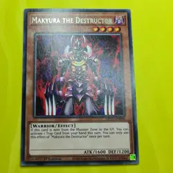 MAKYURA THE DESTRUCTOR | YUGIOH | LED7 | RARE | 2020 | 1st Edition | NM #37 - Image 1