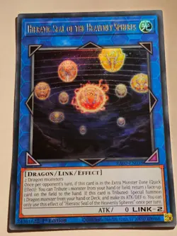 Hieratic Seal of the Heavenly Spheres (V.2 - Ultr●YUGIOH●RA02●ENGLISH●1st●NM●Y31 - Image 1