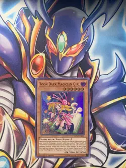 Toon Dark Magician Girl - DUPO-EN041 - Near Mint NM Ultra Rare - 1st Edition - Image 1