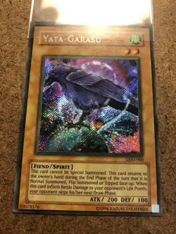 Yugioh - Yata-Garasu LOD-000 - Secret Rare - LP/NM - Image 3