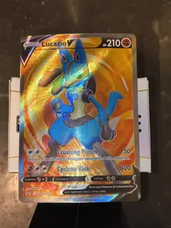 Lucario V - Promo Holo SWSH: Sword & Shield Promo Cards SWSH213 NM Pokemon TCG - Image 2