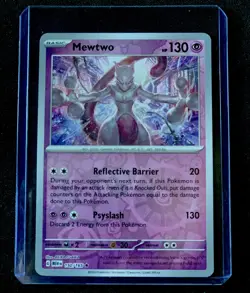 Mewtwo SV: 151 ⭐Rare⭐ REVERSE HOLO Pokemon Card 150/165 NEAR MINT 🔥 - Image 1