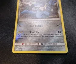 Lucario 126/214 Unbroken Bonds Reverse Holo Rare Pokemon Card LP - Image 3