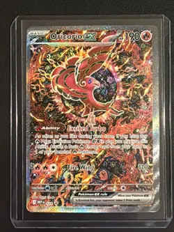 2025 Pokemon Phantasmal Flames Promo Card 024 Oricorio EX from Charizard UPC -NM - Image 1