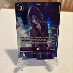 Digimon Card Game K BT23-088 U Alt Art BT23 Hackers Slumber - Image 1
