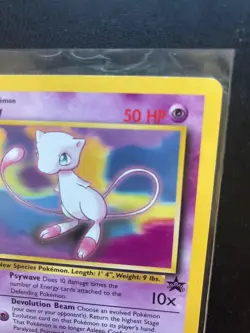 Mew Promo #8 1999-2000 WB Movie Pokemon Card WOTC Vintage NM - Image 4