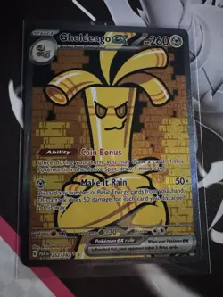 Gholdengo ex 252/182 Special Illustration Rare Paradox Rift Pokemon Card - Image 1