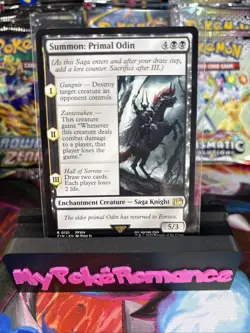 Summon: Primal Odin Final Fantasy Regular Rare Card 0121 NM - Image 1