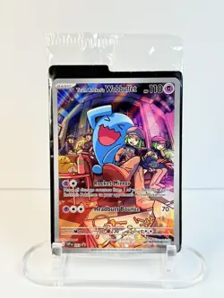 Pokemon Team Rockets Wobbuffet 203 Holo Promo Card ETB Exclusive SV Promo Sealed - Image 1