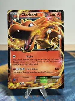 Charizard EX 11/106 Holo Ultra Rare XY Flashfire M English Pokemon Card HP - Image 1