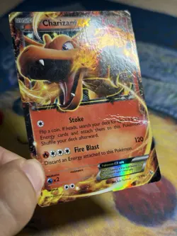 Charizard EX 11/106 Holo Ultra Rare XY Flashfire M English Pokemon Card HP - Image 4