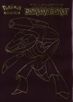 2013 Black & White Plasma Blast ETB Genesect Individual Card Sleeve Pokemon - LP - Image 2