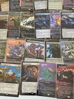 Magic The Gathering HUGE 500 Card Lot Rare R Mythic Foil Borderless Aetherdrift - Image 3