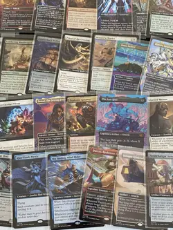 Magic The Gathering HUGE 500 Card Lot Rare R Mythic Foil Borderless Aetherdrift - Image 4